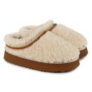 Ladies Miley Sheepskin Slipper Natural Extra Image 4 Preview
